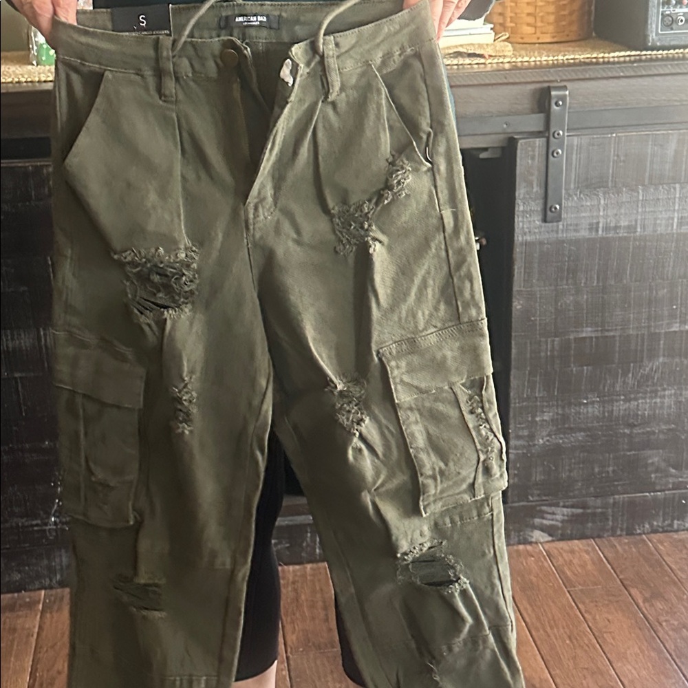 American Bazi Khaki Trousers - Picture 2 of 4